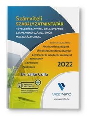 Számviteli Szabályzatmintatár 2022 -- Könyv + Pendrive (- 4000 Ft)