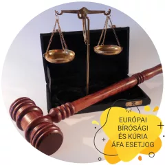 Európai Bírósági és Kúria ÁFA esetjogot feldolgozó Mesterkurzus (Videó)